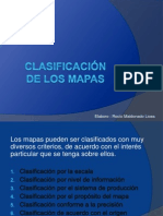 Tipos de clasificación de mapas