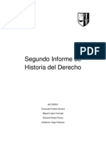 Segundo Informe de Historia Del Derecho