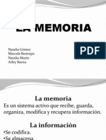 La Memoria Diapositivas