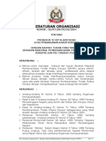 Peraturan Organisasi - 02 GN-PK Pusat