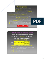 Thermodynamics: What Does G Depend Upon?