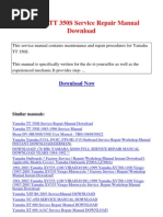 1987 - 1997 Yamaha Big Bear 350 Service Manual | PDF