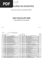 Lista definitiva de colocações - 920