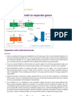 3 Basic Methods Gas Separation