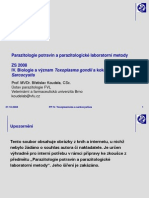 BSP 08 - IV. Parazitologie Potravin-Toxoplazmóza A Sarkocystóza-1