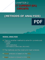 Direct Current (DC) Circuits (Methods of Analysis)