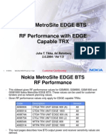 Metro RF Performance