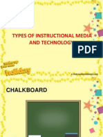 Types of Instructional Media and Technology