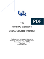 The Industrial Engineering Graduate Student Handbook