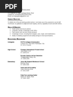 Curriculum Vitae