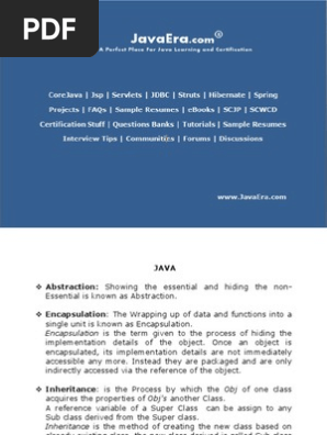 Complete Java J2EE Questions