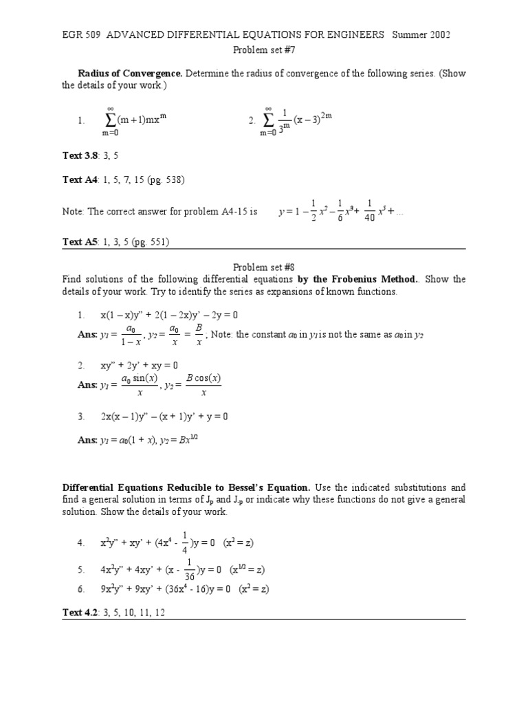 Problem Set7 Pdf
