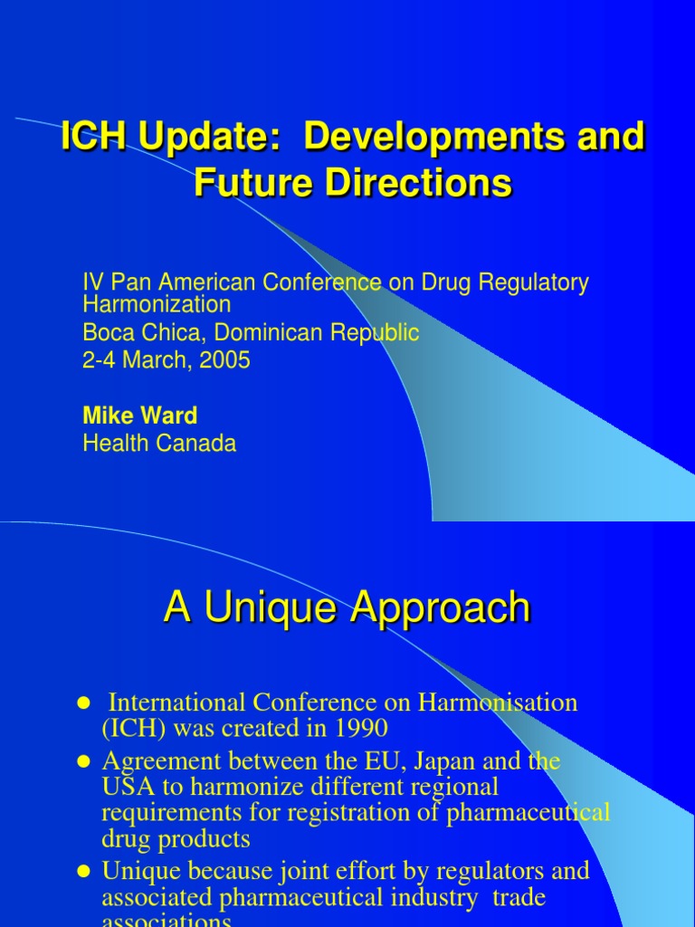 ICH guidelines Pharmacovigilance Healthcare Industry