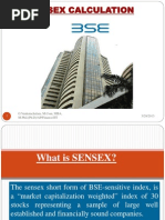 Sensex Calculation