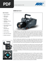 2008-09-01 Arriflex d 21 Datasheet