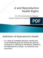 Sexual and Reproductive Health Rights FOWODE