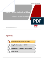 (Presentation) Huawei FTTX Product and Solution