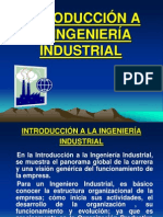Introduccion a La Ingenieria Industrial