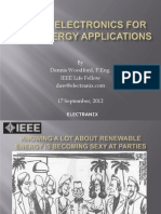 Power Electronics For Wind Energy Applications