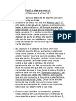 Pedi e receberás a porção dobrada do espírito de Deus