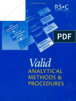 Valid Analytical Methods & Procedures