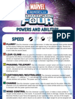 Powers and Abilities Speed Attack: Flurry