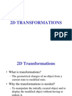 2d Transformations