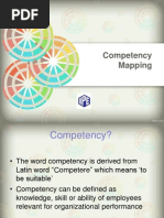 Competency Mapping 