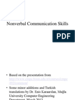 Nonverbal Communication Skills