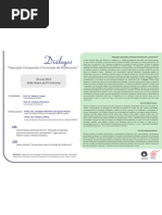 Cartaz Dialogos Educacao Comparada