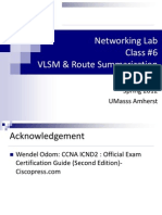 VLSM & Route Summarization PDF