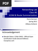 VLSM & Route Summarization PDF