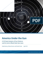 Download America Under the Gun by Center for American Progress SN133035248 doc pdf