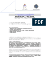 Act - Vii Encuentro - Proyecto Para La Finalizacin de La Central Nuclear Atucha II