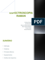 Seminário - ESPECTROSCOPIA RAMAN