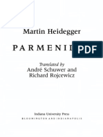 Heidegger - Parmenides