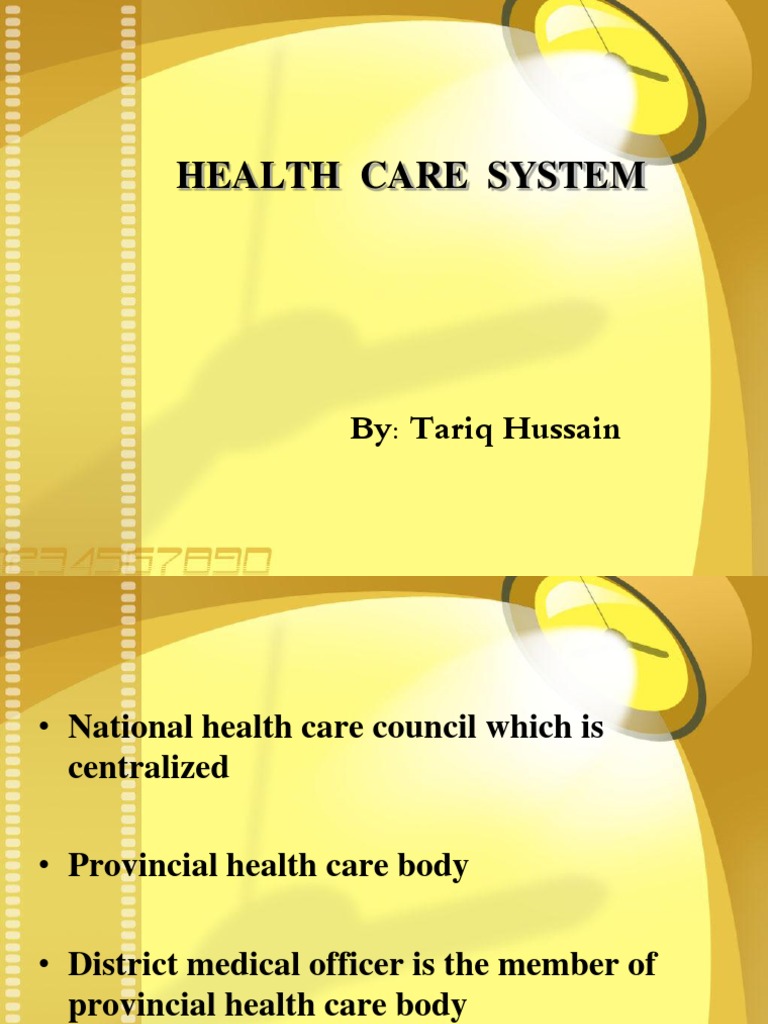 Health Care System PDF
