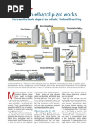 Ethanol Production Process Flow Diagram | PDF | Brewing | Ethanol