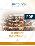 Scientology, How We Help: United For Human Rights