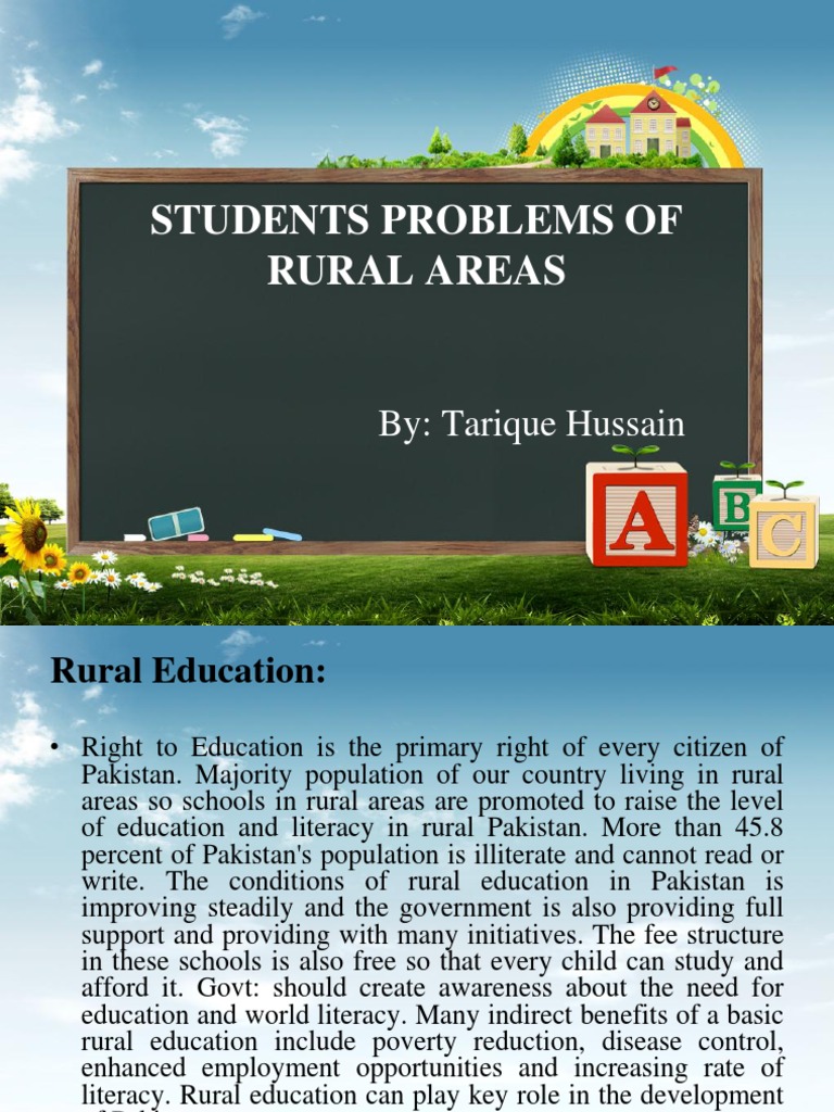 Challenges in Rural Education in Pakistan | PDF | Literacy | Poverty