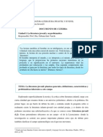 Literatura Juvenil I Unidad 1 Documento de Cã¡tedra