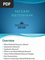 Mixed Methods