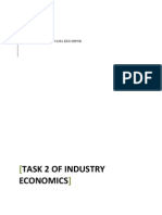 Industrial Economics - Task 2
