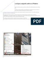 Como Configurar Una Red para Compartir Archivos en Windows 7
