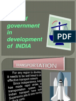 Role of Government in Development of India