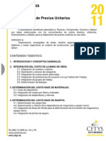 Analisis Precios Unitarios 2011-1