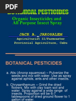 Botanical Pesticides