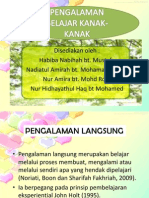 Pengalaman Langsung