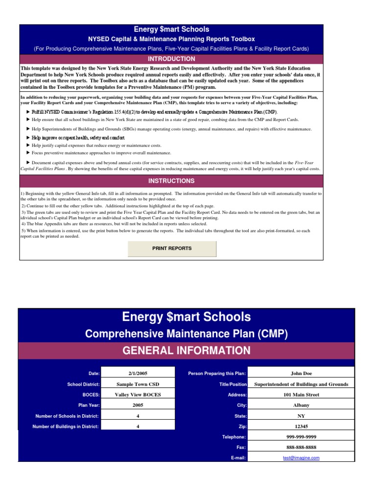 Comprehensive Maintenance Plan 052005 | PDF | Hvac | Air Conditioning