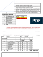 ISO Audit Checklist